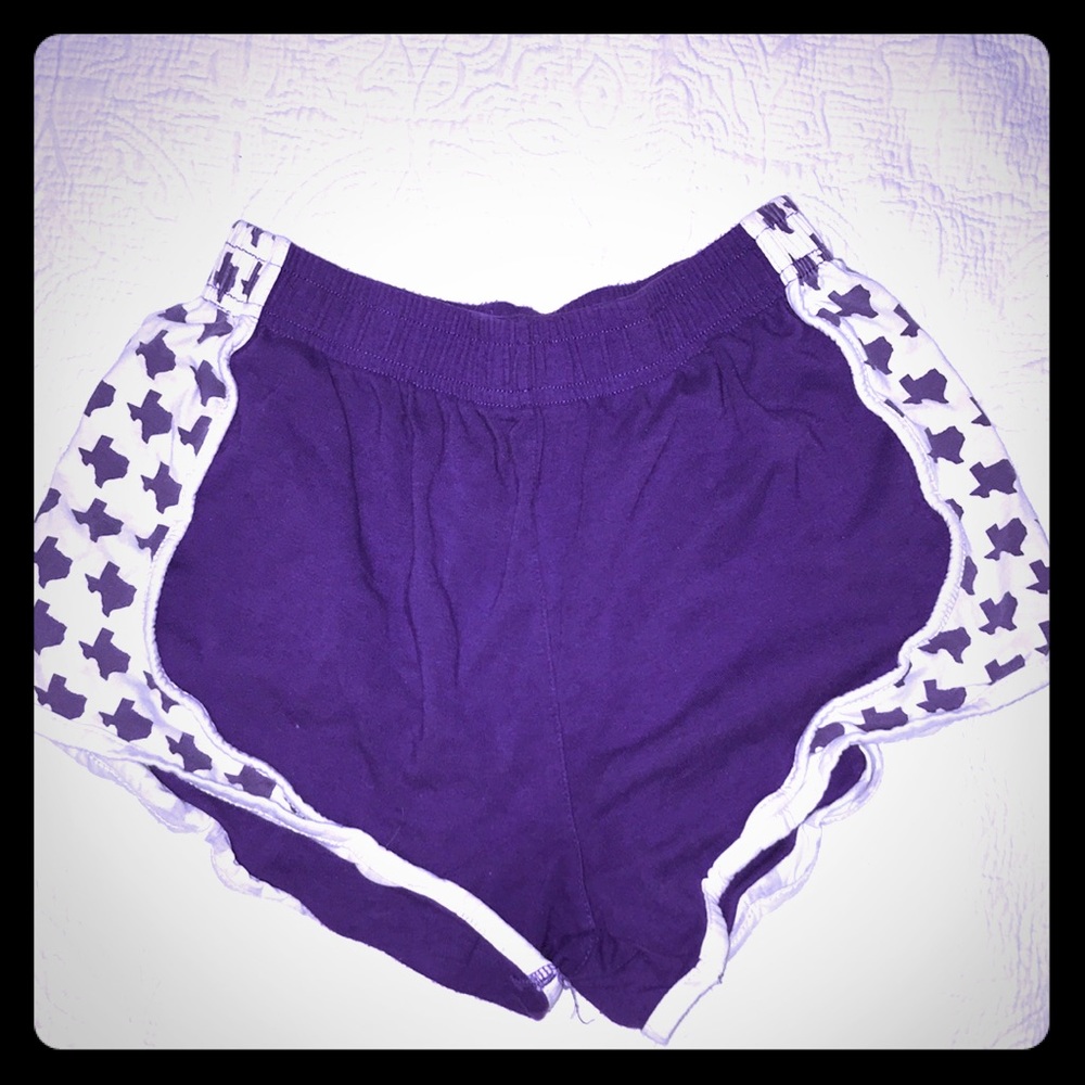 Purple Texas Shorts